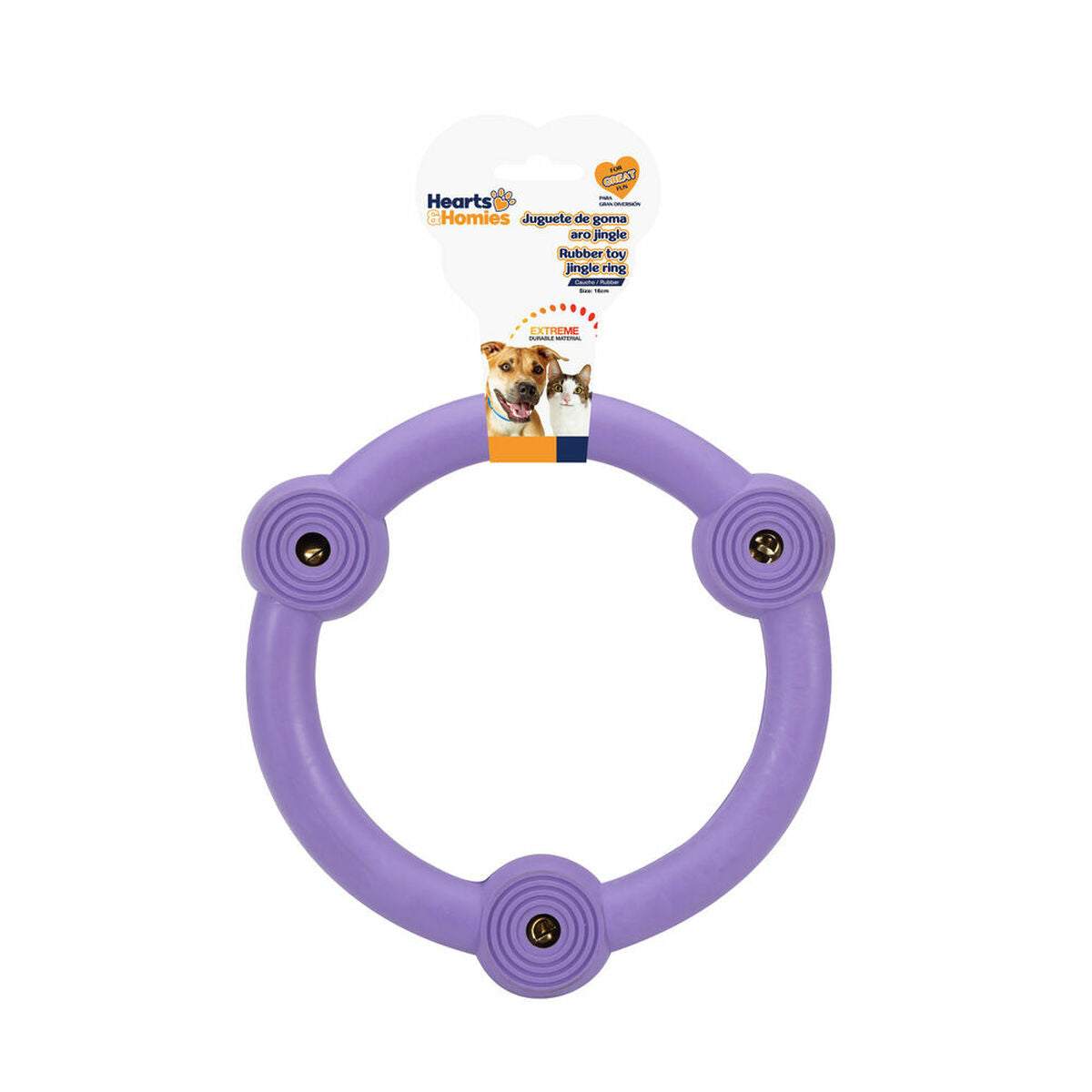 Dog toy Hearts & Homies (16 cm) - Majpet