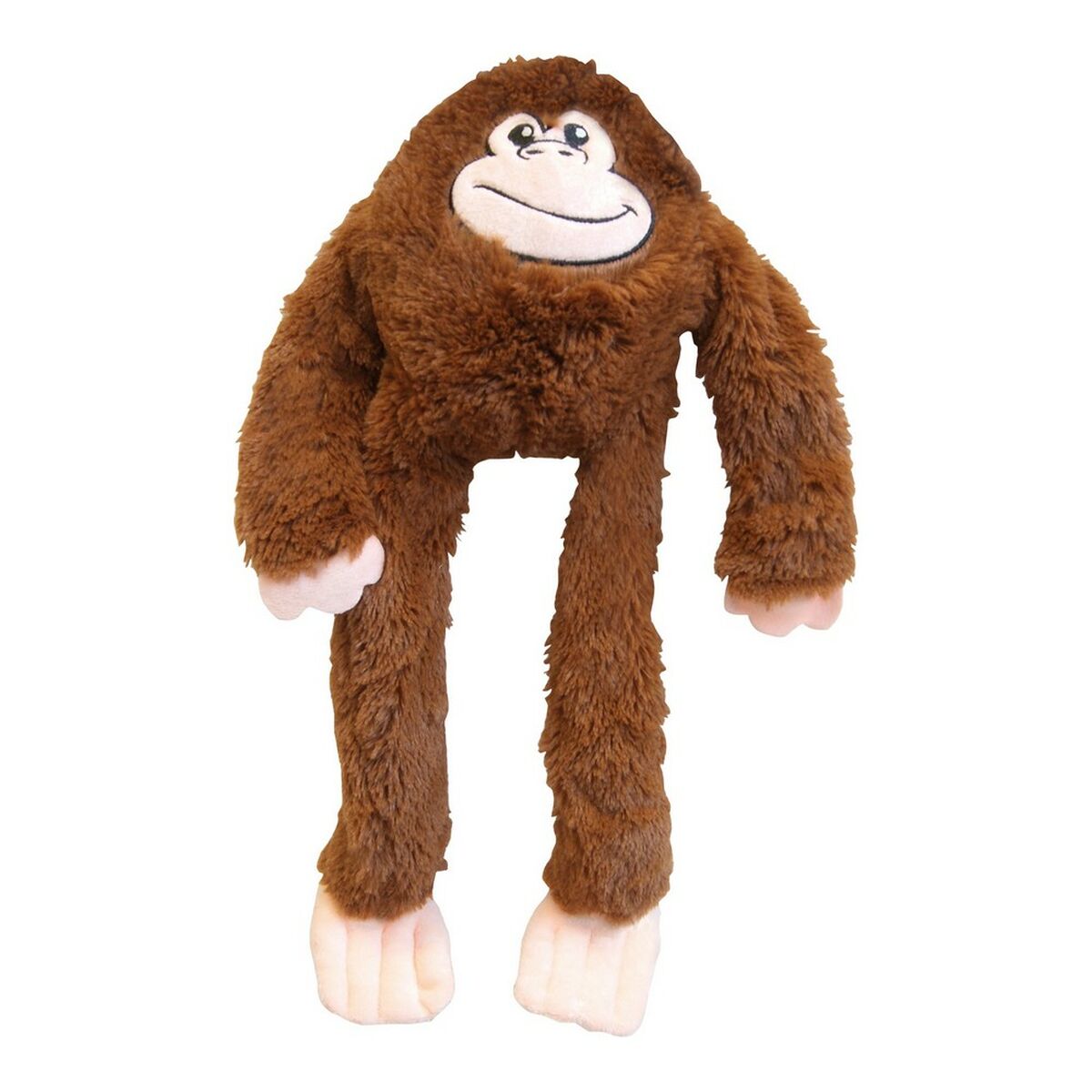 Soft toy for dogs Gloria Mizaru 11 x 44 x 45 cm Monkey Brown - Majpet