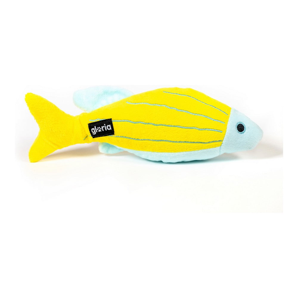 Dog toy Gloria Linkin 6 x 8 x 25 cm Fish Polyester polypropylene - Majpet