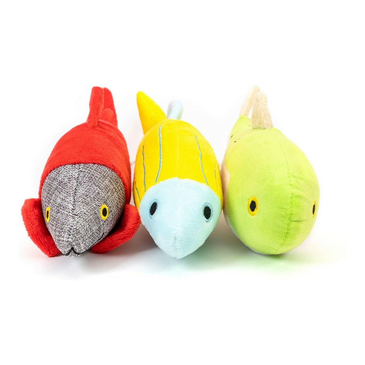 Dog toy Gloria Linkin 6 x 8 x 25 cm Fish Polyester polypropylene - Majpet