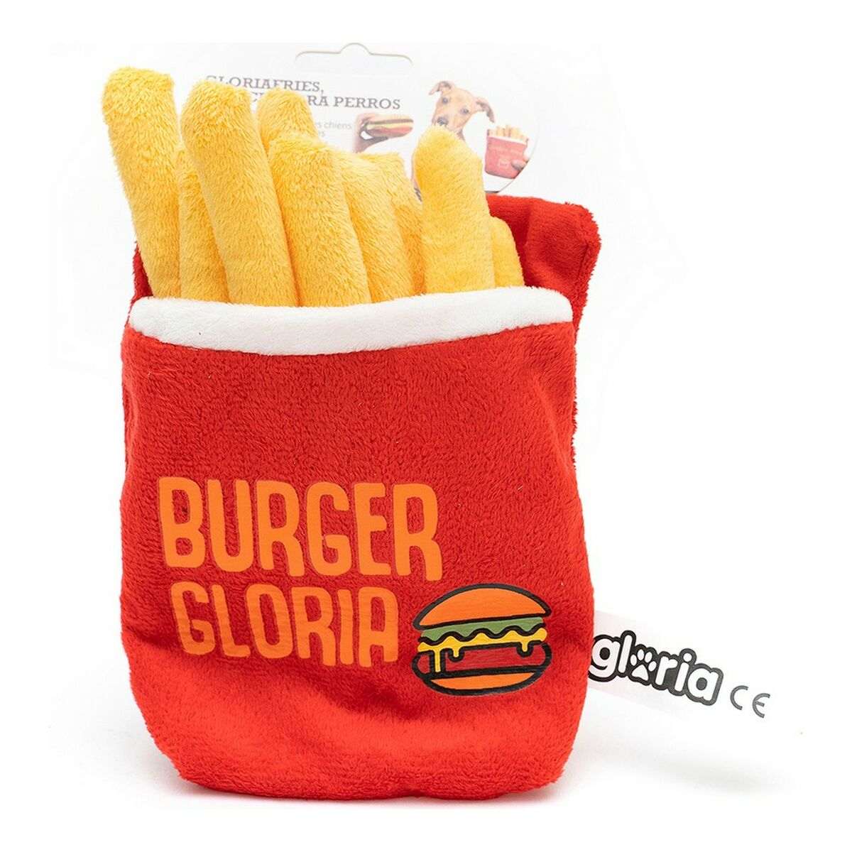 Soft toy for dogs Gloria Fried Potatoes (chips) - Majpet