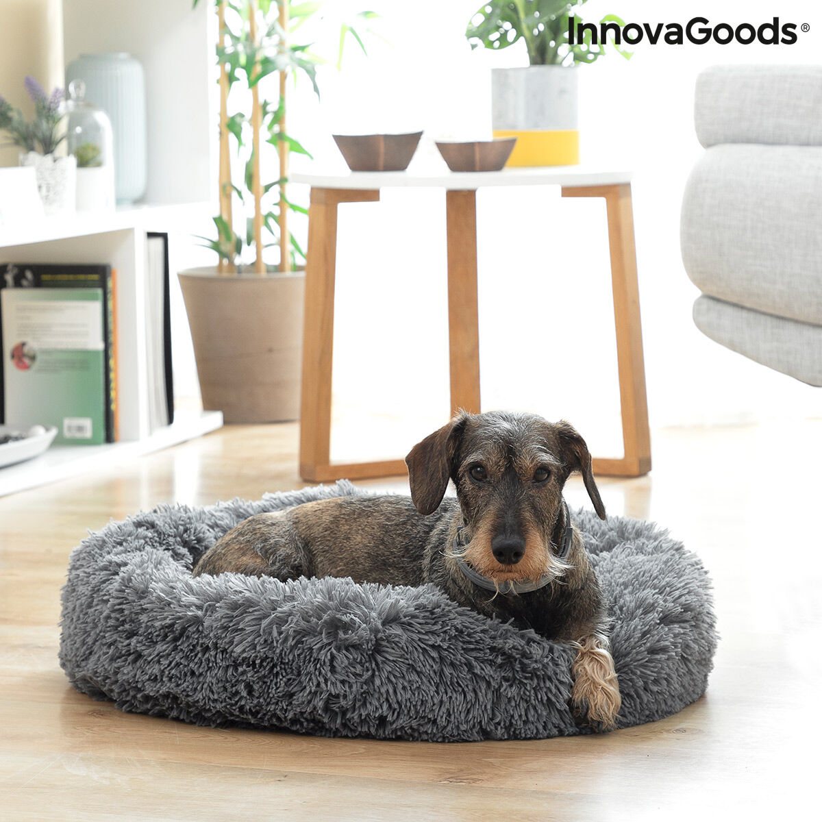 Anti-stress Pet Bed Bepess InnovaGoods Ø 60 cm - Majpet