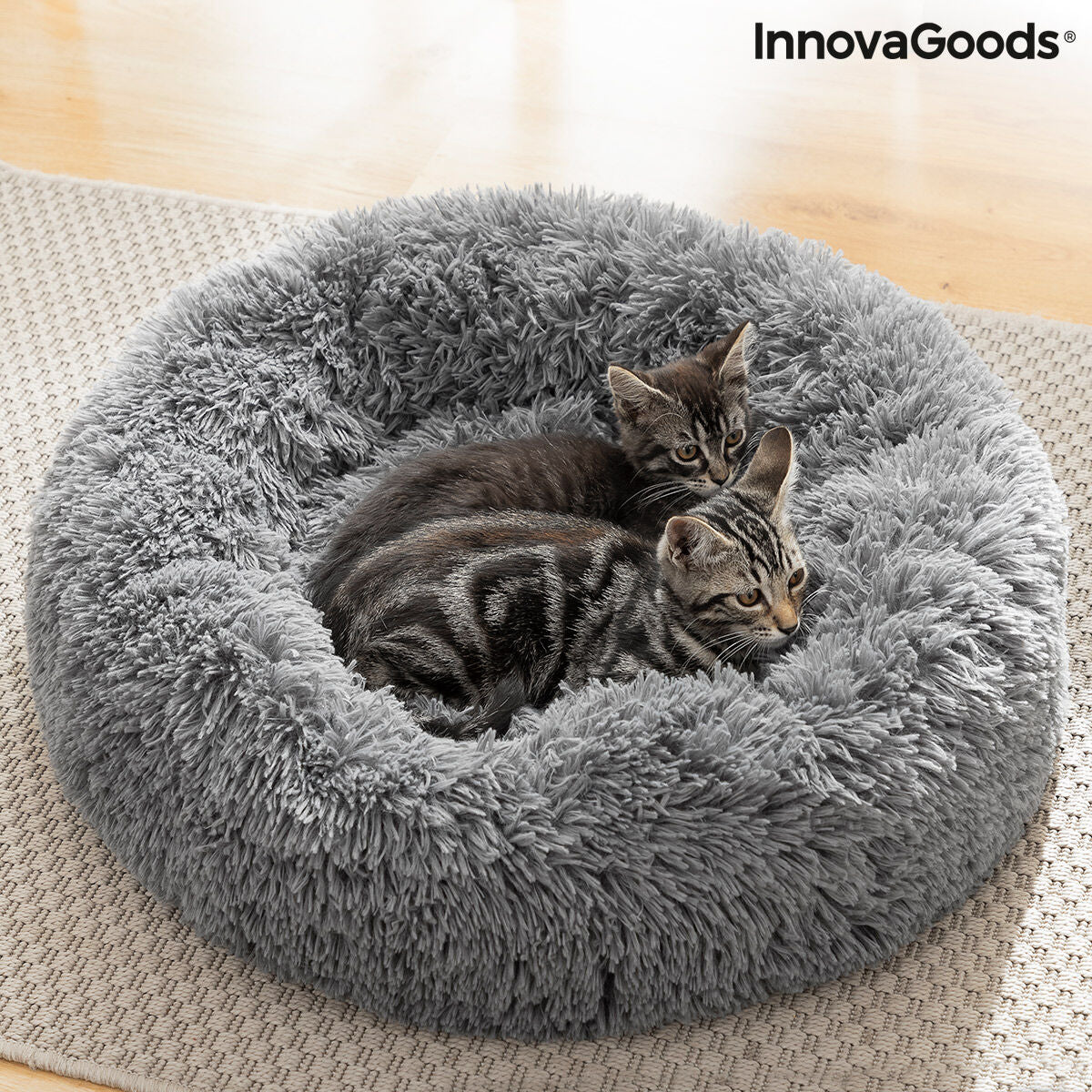 Anti-stress Pet Bed Bepess InnovaGoods Ø 60 cm - Majpet