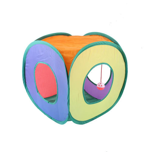 Cat Tunnel Pet Supplies Cat S T Pass Play Tunnel Foldable Cat Tunnel - Majpet