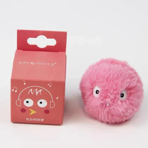 Interactive Ball Smart Cat Toys Plush Electric Catnip Training Toy - Majpet