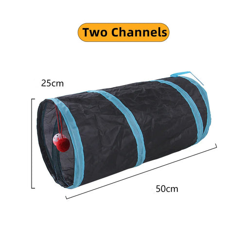 Cat Tunnel Pet Supplies Cat S T Pass Play Tunnel Foldable Cat Tunnel - Majpet