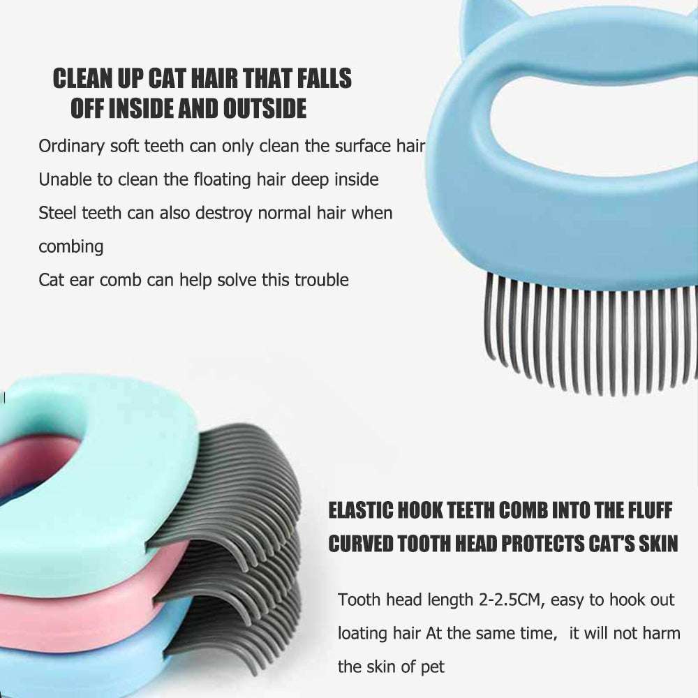 Pet Massage Brush Pet Grooming Massage Tool To Remove Loose Hairs - Majpet