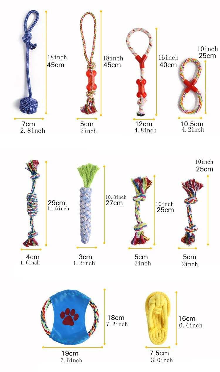 Braided pet toys - Majpet