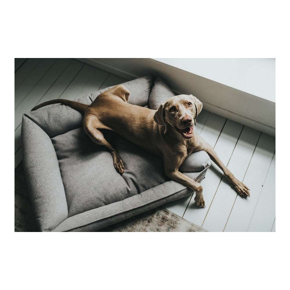 Dog Sofa Hunter PRAG Grey 90 x 70 cm - Majpet