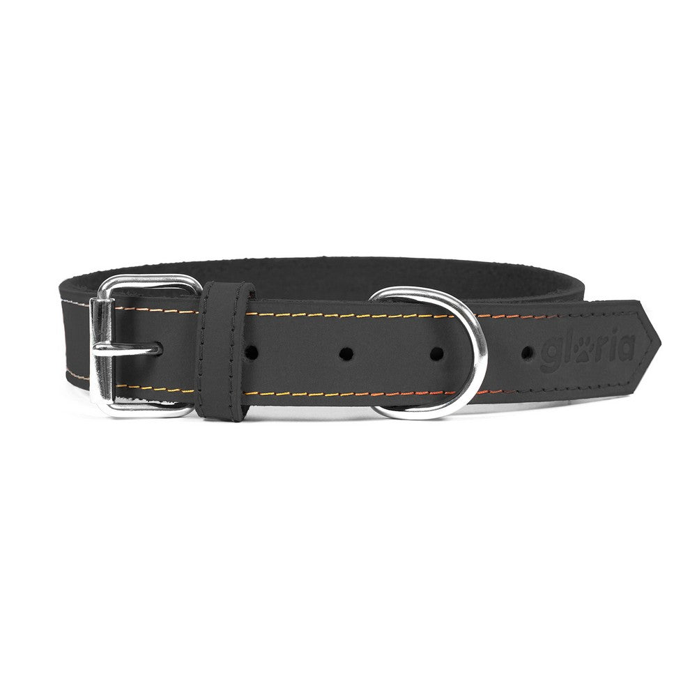 Dog collar Gloria Oasis Black (1,2 x 35 cm) - Majpet