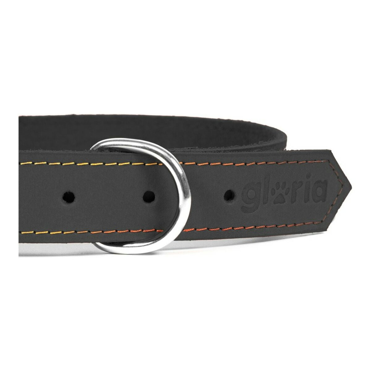 Dog collar Gloria Oasis Black (1,2 x 35 cm) - Majpet