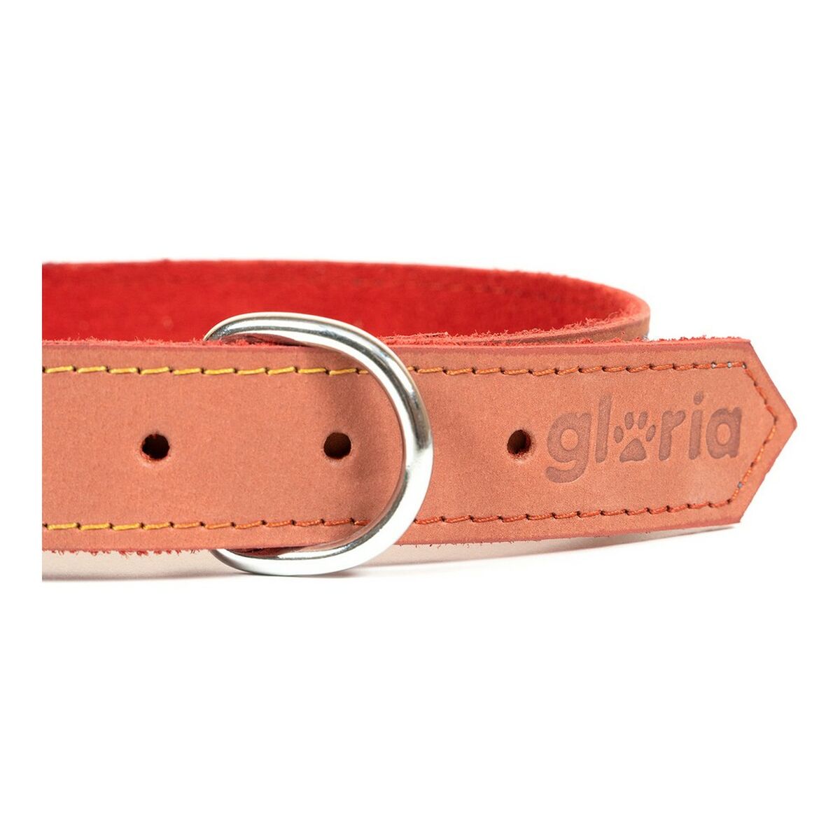 Dog collar Gloria Oasis Red (55 x 2,5 cm) - Majpet