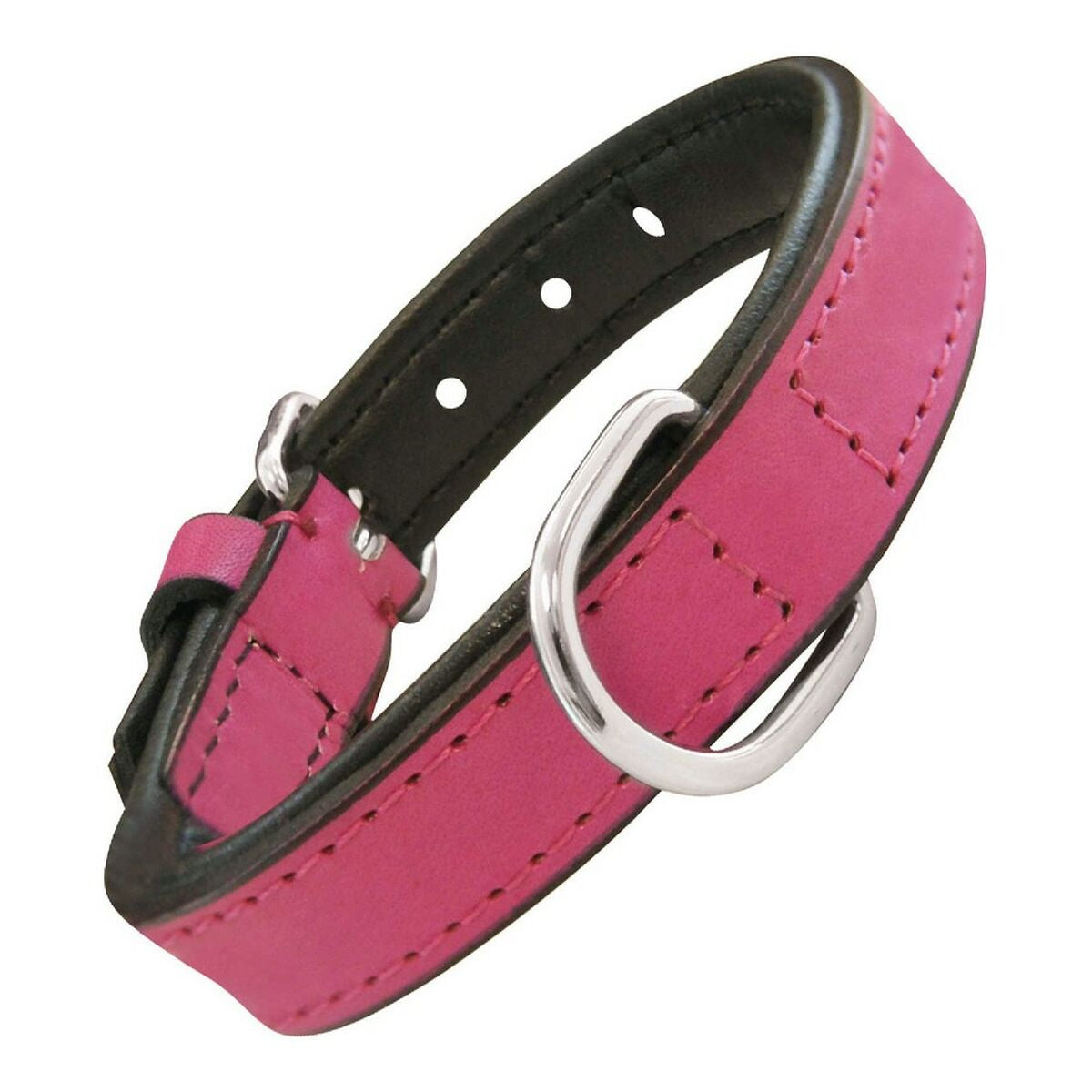 Dog collar Gloria Padded Fuchsia (30 x 1,5 cm) - Majpet