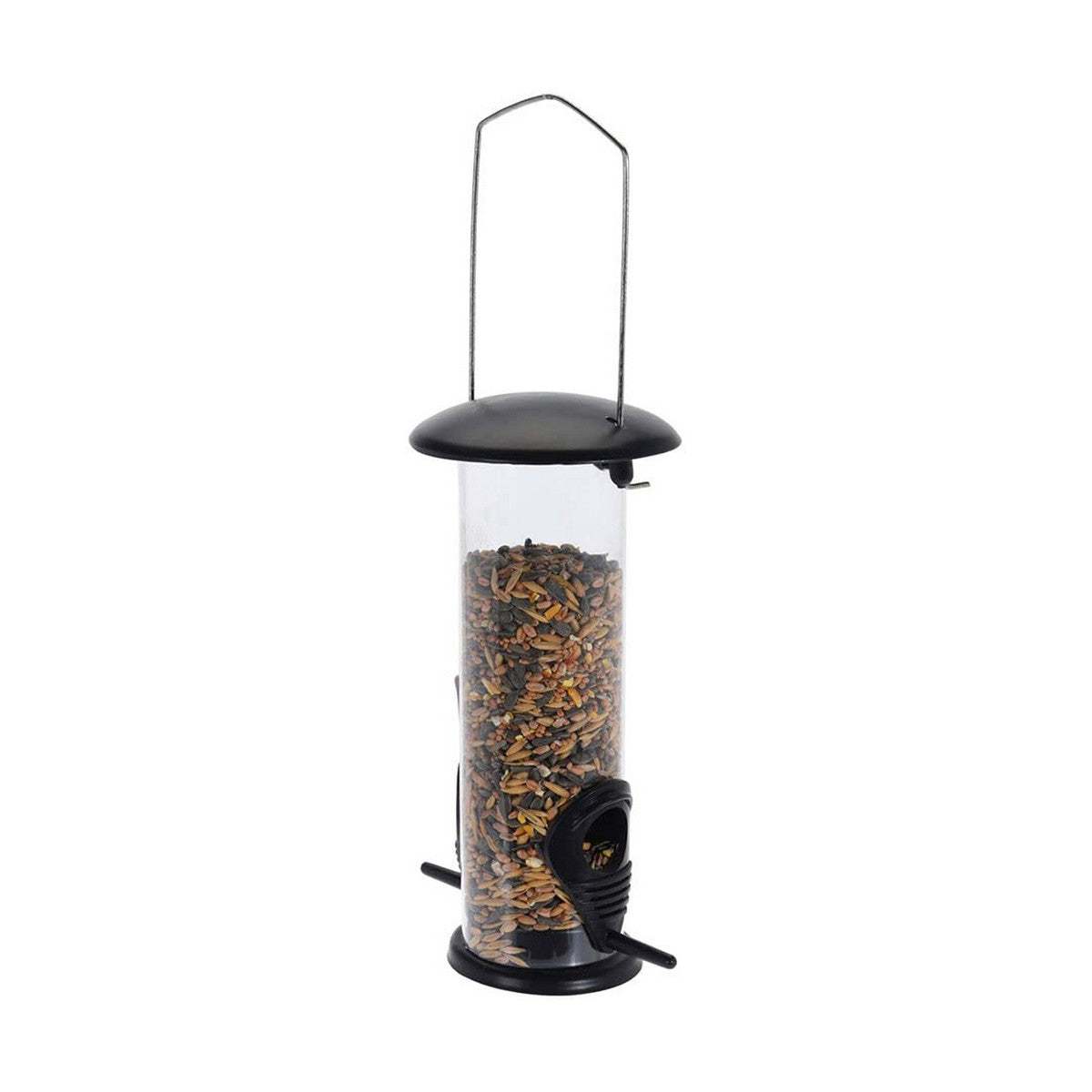 Bird feeder Progarden Cylinder Black (Ø 6,4 x 25 cm) - Majpet