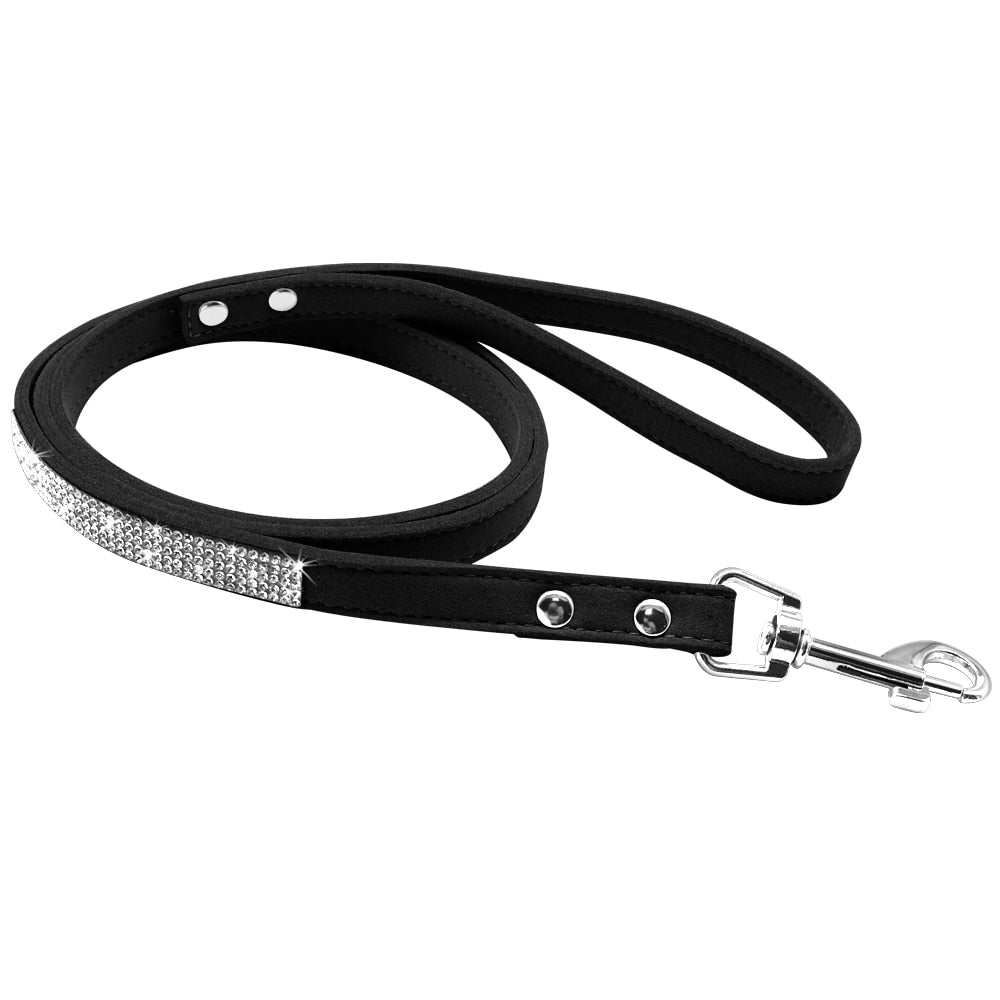 Fashion Rhinestone Dog Leash - Majpet