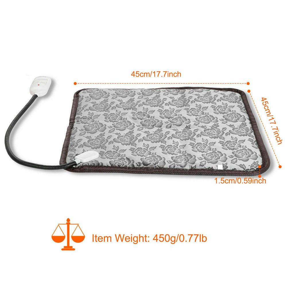 Thermal Heating Waterproof Bed Pad for Pets with Adjustable - Majpet