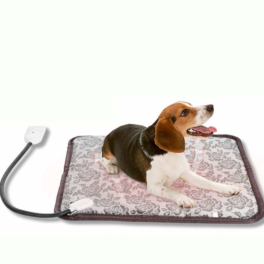 Thermal Heating Waterproof Bed Pad for Pets with Adjustable - Majpet