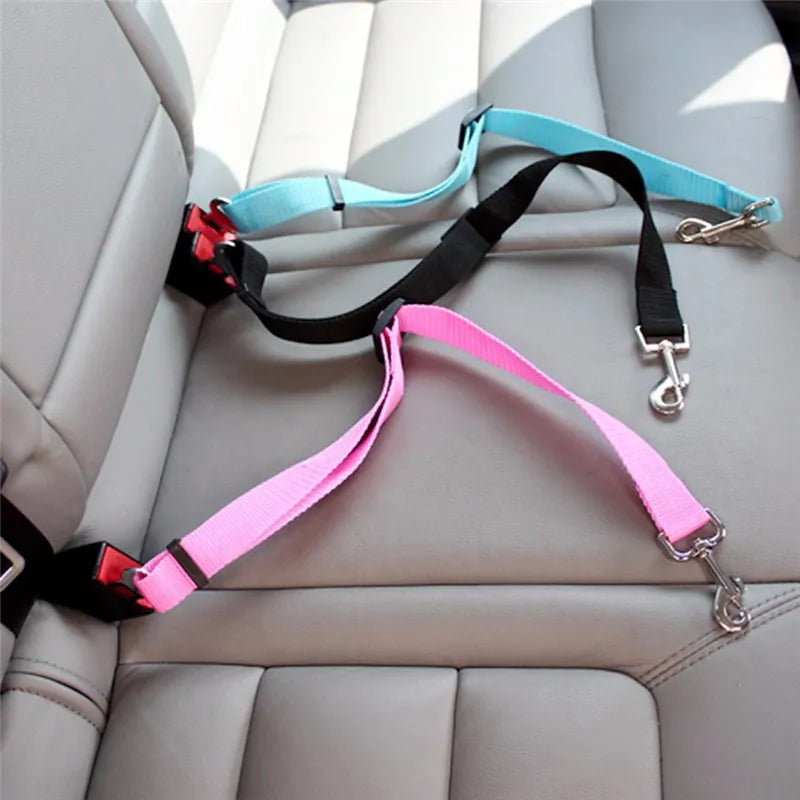 Dog Car Seat Belt Safety Protector Travel Pets Accessories Dog Leash - Majpet