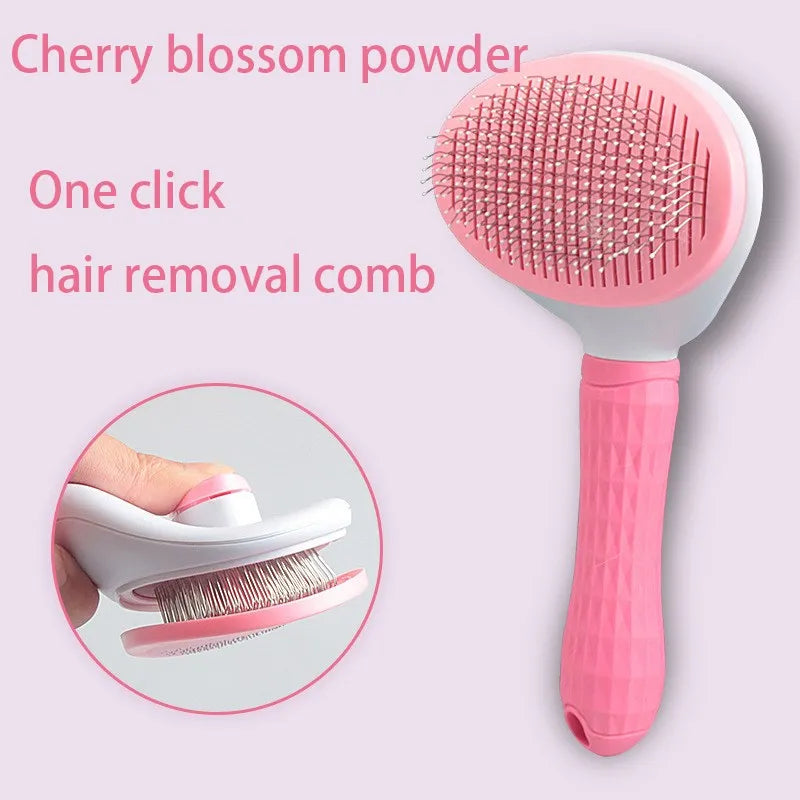 Pet Dog Hair Brush Cat Comb Pet Hair Remover Brush for Dogs Cats Puppy - Majpet