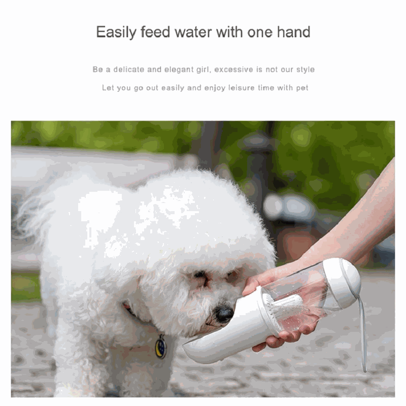 Outdoor Travel Pet Water Dispenser Pet Dog Cat Water Bottle - Majpet