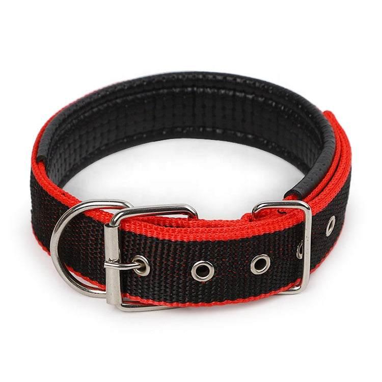 Dog Collar - Red/Black - Majpet